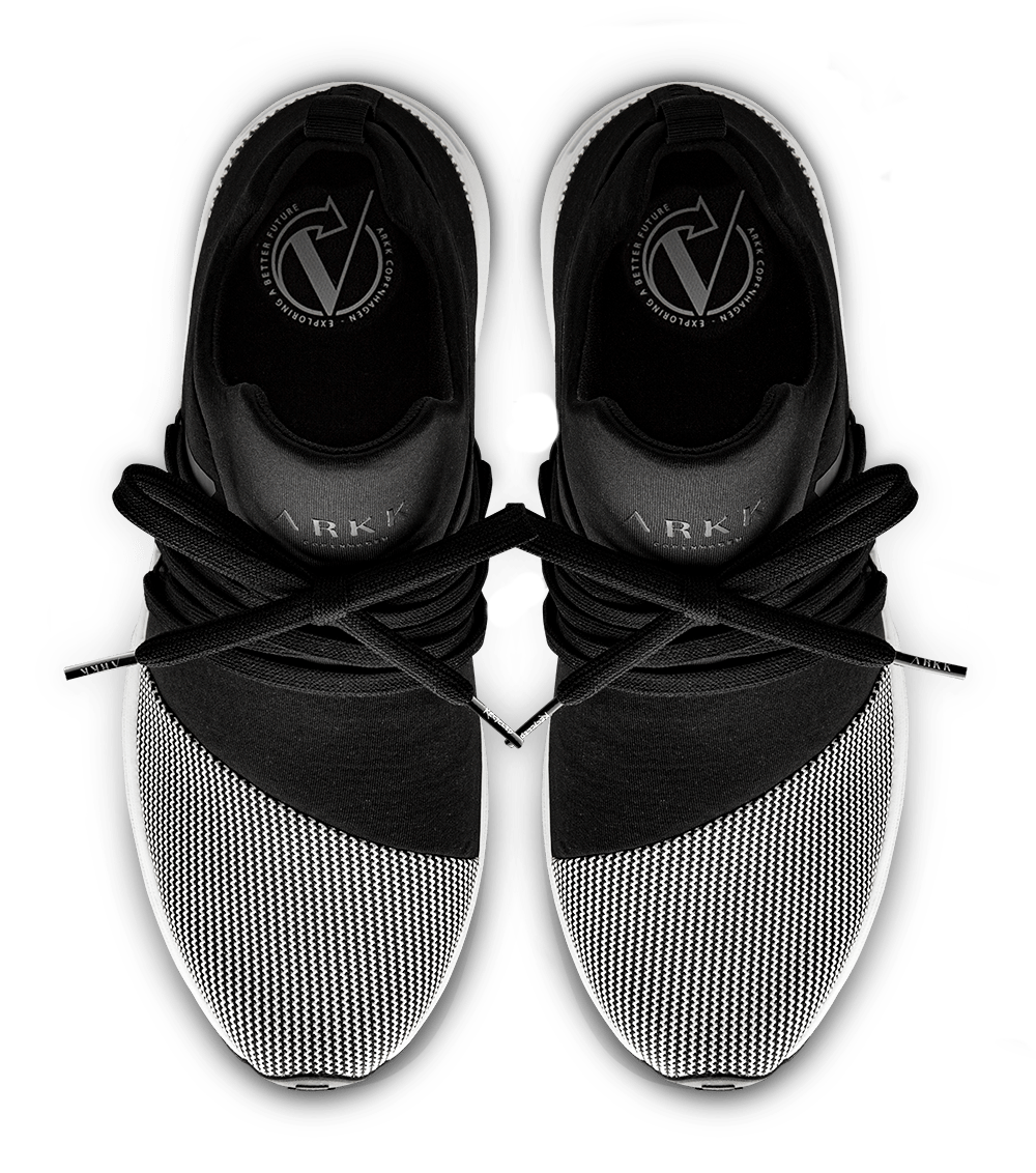 ARKK NOS Raven Mesh PET S-E15 | Black White | Women Raven